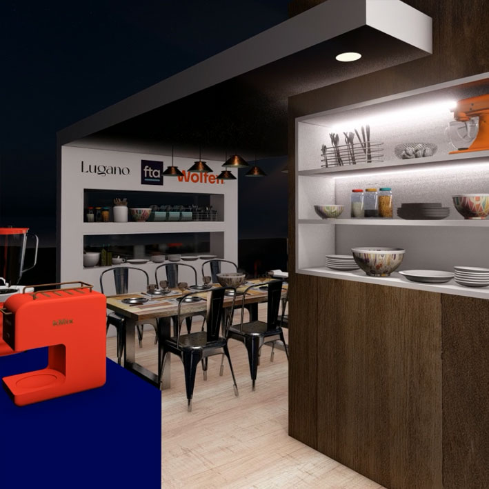 Animación 3D Volcan